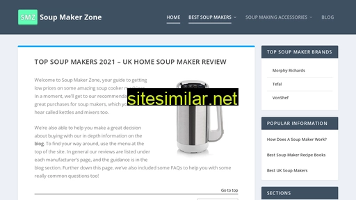 Soupmakerzone similar sites