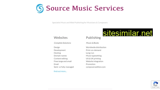 Sourcemusicservices similar sites