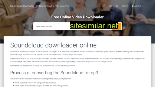 Soundclouddownloaderfree similar sites
