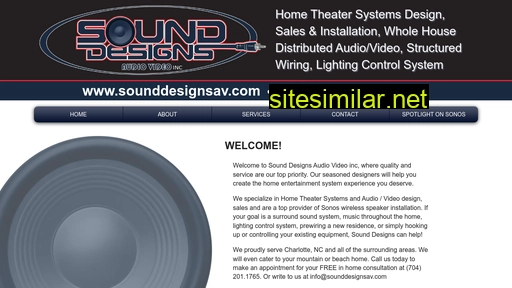 sounddesignsav.com alternative sites