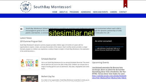 Southbaymontessori similar sites