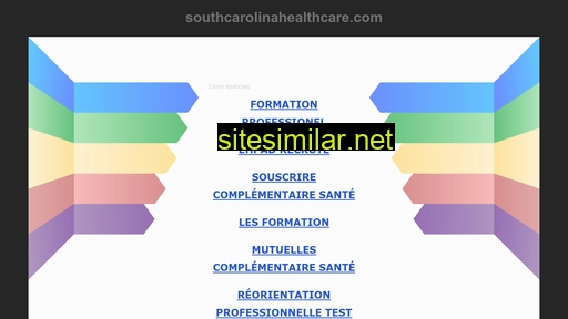 Southcarolinahealthcare similar sites
