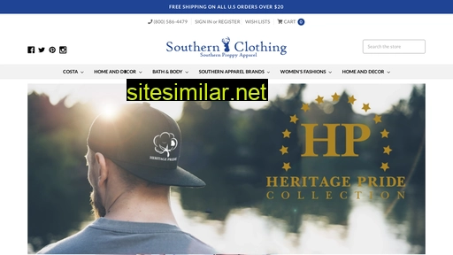 southernclothing.com alternative sites
