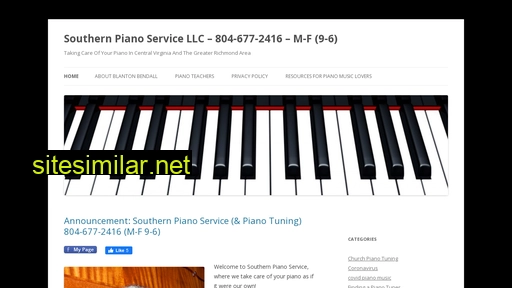 Southernpianoservice similar sites