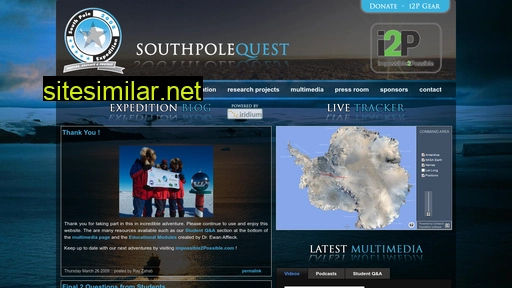 southpolequest.com alternative sites