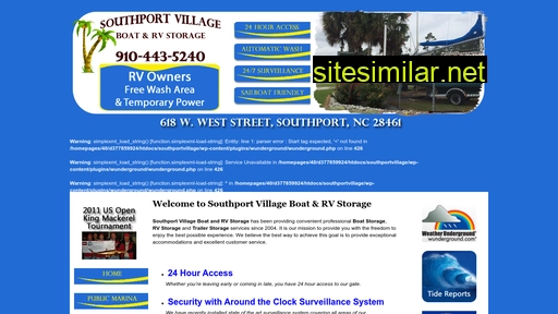 southportvillageboatandrvstorage.com alternative sites