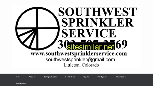 southwestsprinklerservice.com alternative sites
