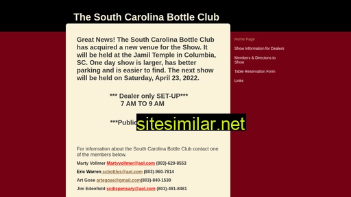 Southcarolinabottleclub similar sites