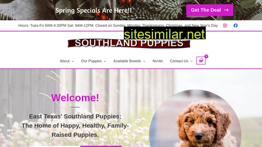southlandpuppies.com alternative sites