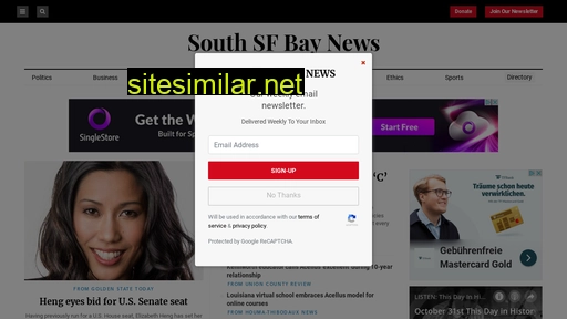 Southsfbaynews similar sites