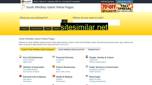 southwhidbeyyellowpages.com alternative sites