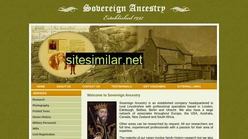 sovereign-ancestry.com alternative sites