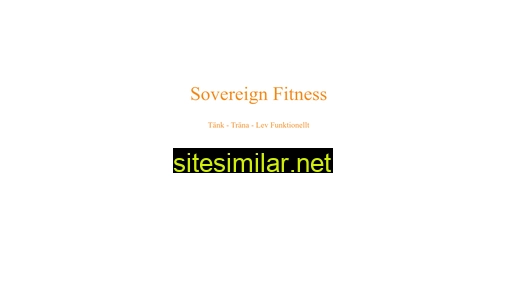 sovereignfitness.com alternative sites