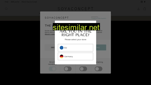 soyaconcept.com alternative sites
