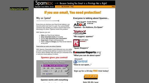 spamex.com alternative sites