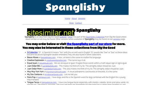 Spanglishy similar sites