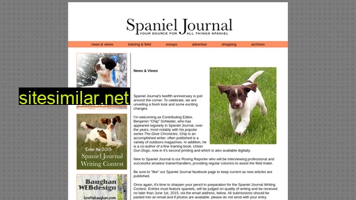 Spanieljournal similar sites