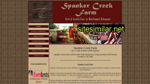 spankercreekfarm.com alternative sites