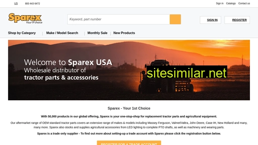sparexusa.com alternative sites