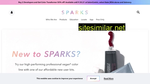 Sparkscolor similar sites