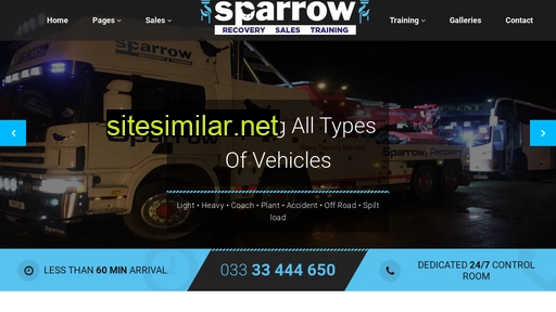 Sparrowrecovery similar sites