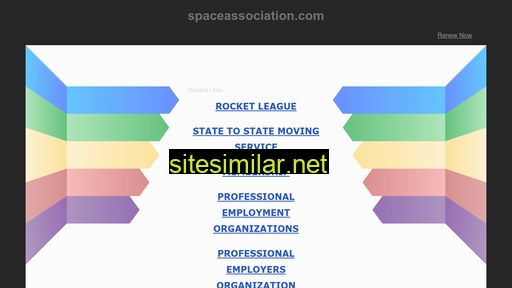 Spaceassociation similar sites