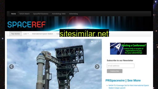 spaceref.com alternative sites