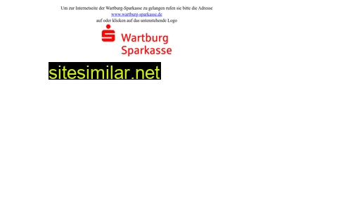 sparkasse-wartburg.com alternative sites
