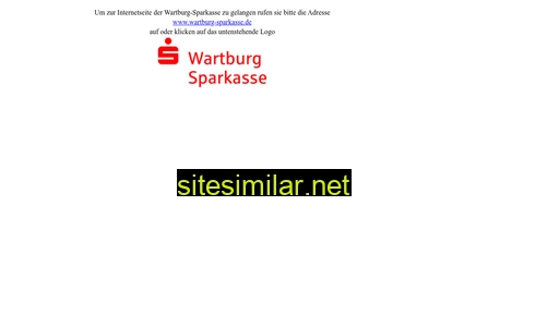 sparkasse-wartburgkreis.com alternative sites