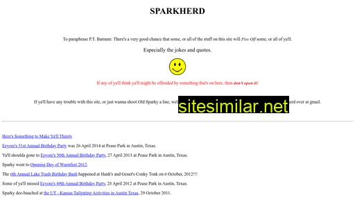 Sparkherd similar sites