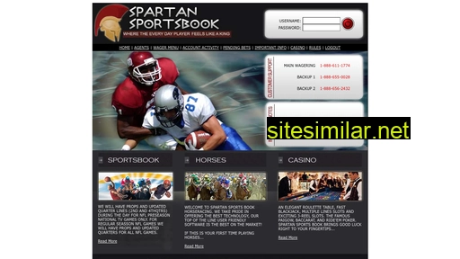 Spartansportsbook similar sites