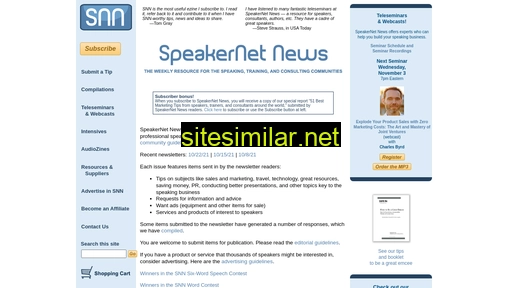 speakernetnews.com alternative sites