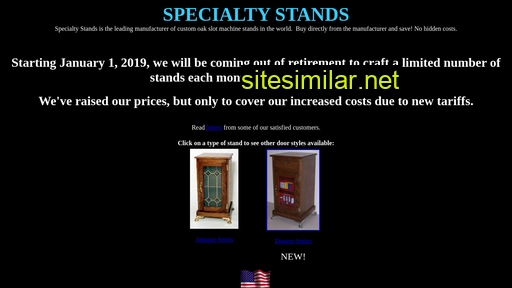 Specialtystands similar sites