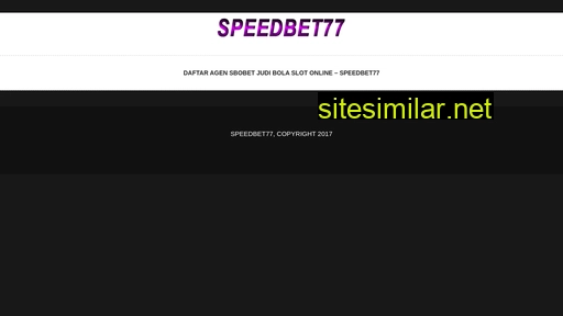 speedbet77.com alternative sites