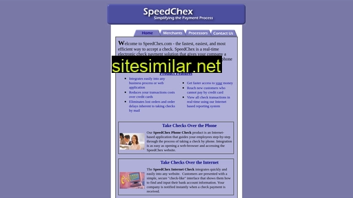 speedchex.com alternative sites
