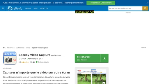 speedy-video-capture.fr.softonic.com alternative sites