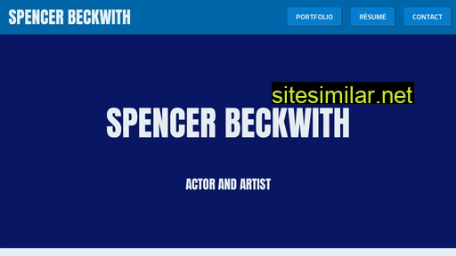 Spencerbeckwith similar sites