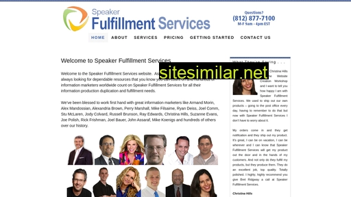 speakerfulfillmentservices.com alternative sites