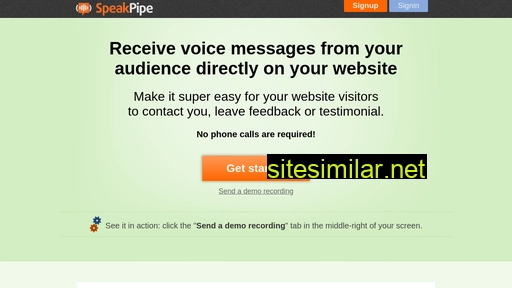 speakpipe.com alternative sites