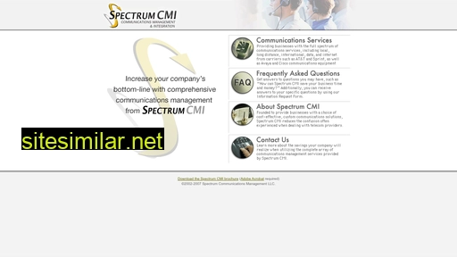 spectrumcmi.com alternative sites