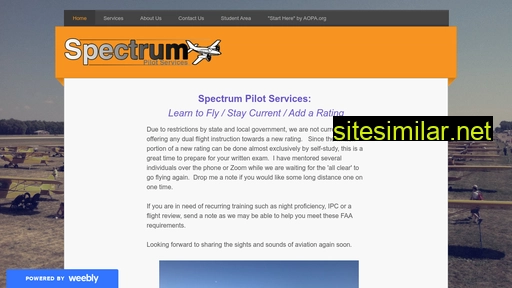 spectrumpilotservices.com alternative sites