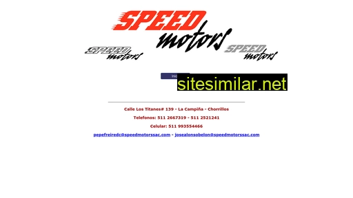 Speedmotorssac similar sites