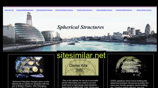 Sphericalstructures similar sites