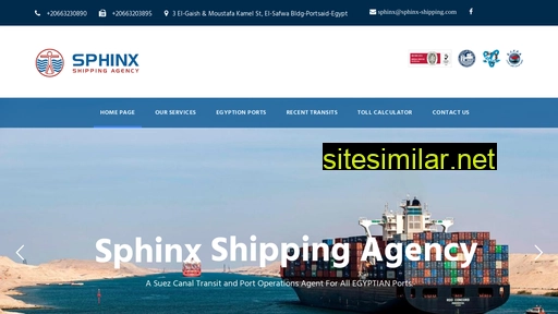 Sphinx-shipping similar sites