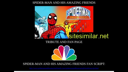 Spidermanandhisamazingfriends similar sites