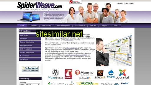 spiderweave.com alternative sites