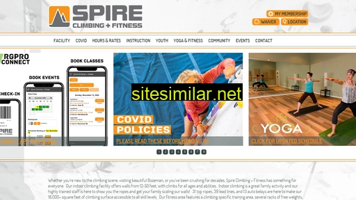 spireclimbingcenter.com alternative sites