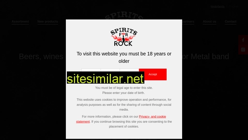 spiritsforrock.com alternative sites
