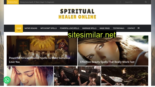 Spiritualhealeronline similar sites