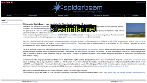 Spiderbeam similar sites
